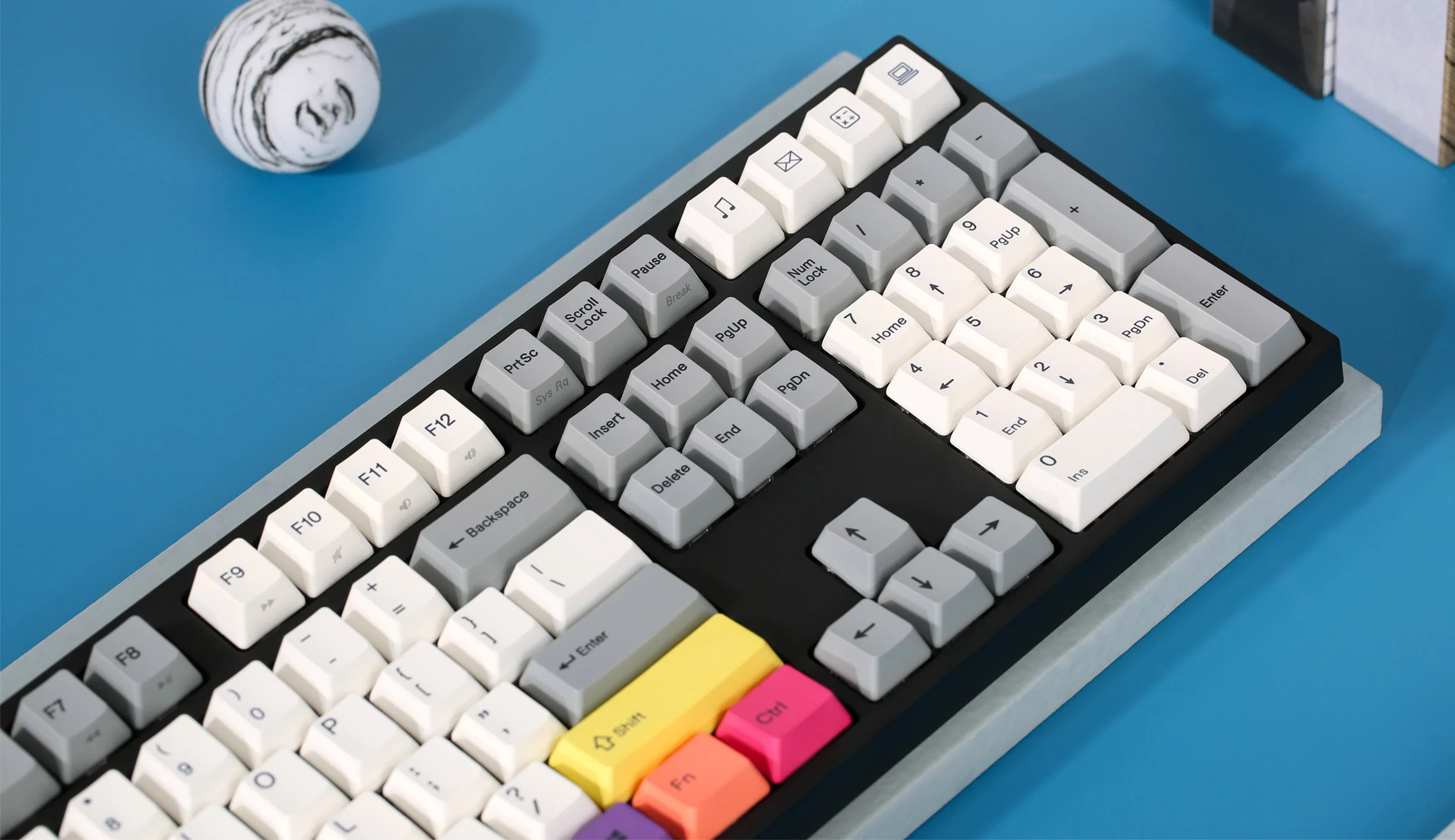 Varmilo VPE108 CMYK Hotswap Triple Mode White LED Mechanical Keyboard - Image 5