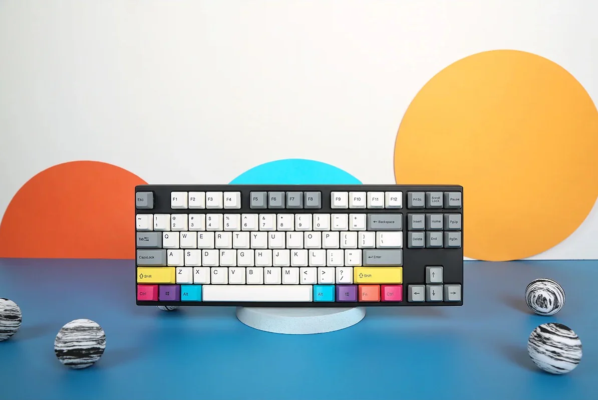 Varmilo VPG87 CMYK TKL Hotswap RGB Mechanical Keyboard - Image 9