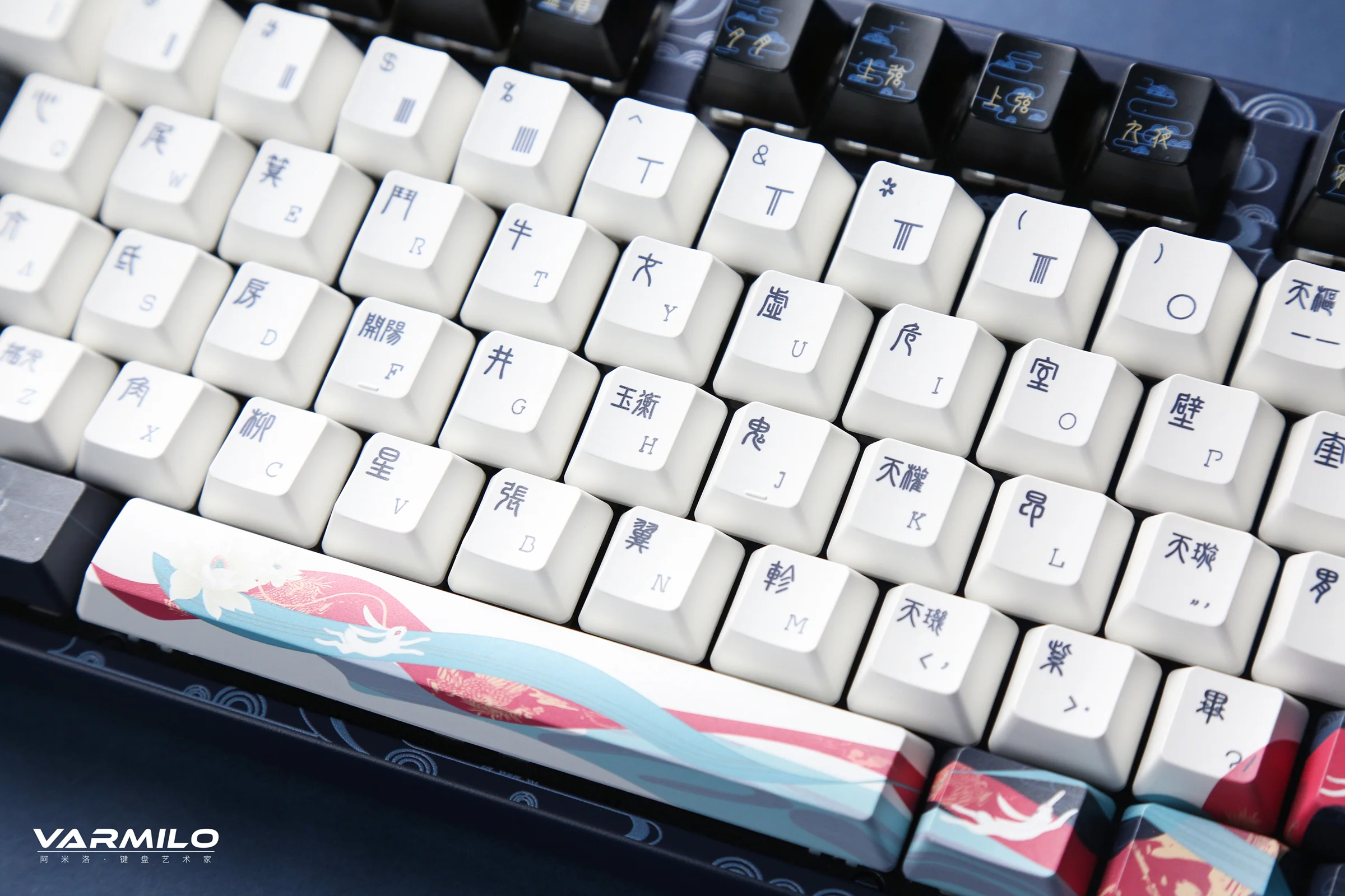 Varmilo VPH87 Chang'e White LED TKL Dye Sub PBT Mechanical Keyboard - Image 6