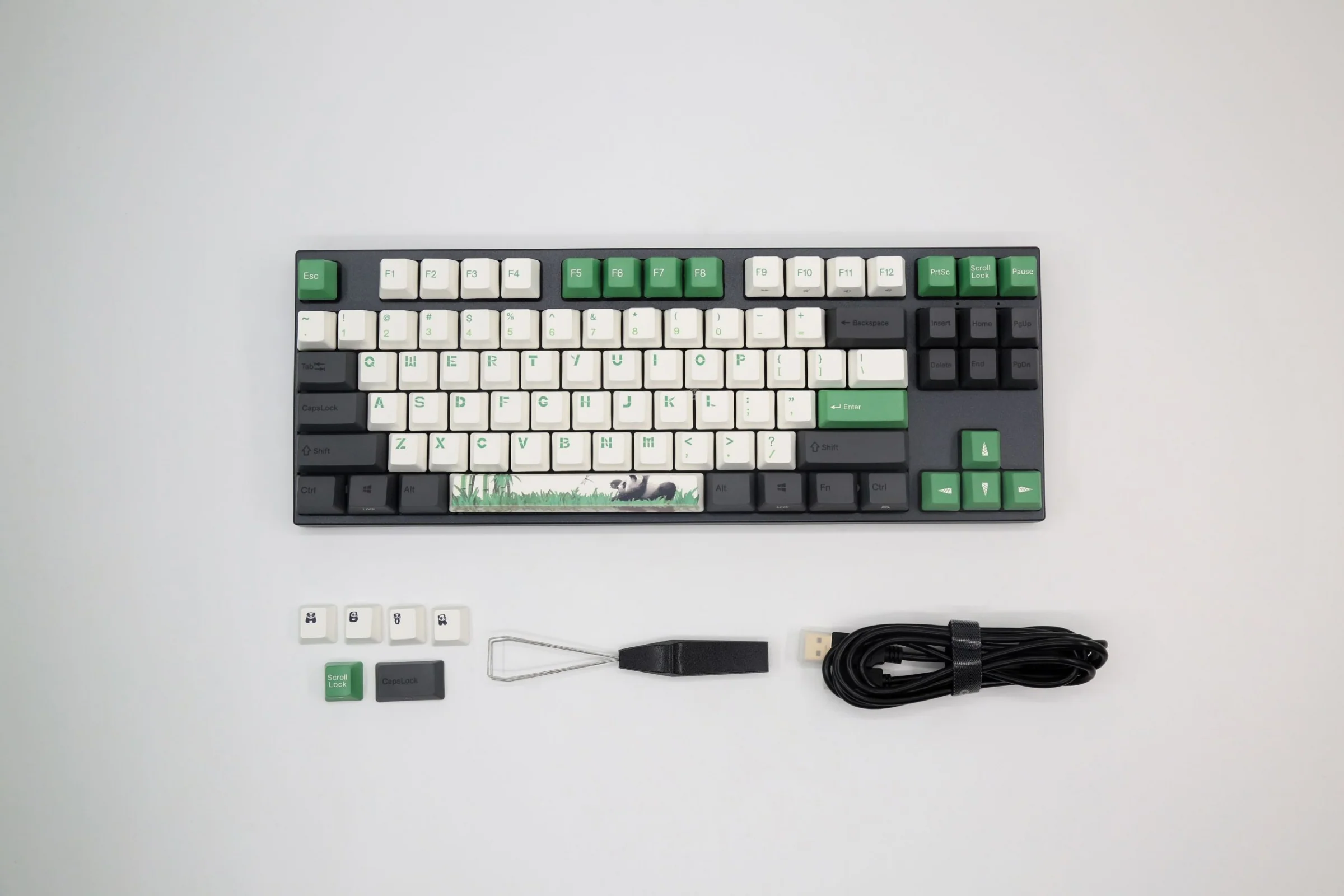 Varmilo VPH87 Panda R2 Hotswap White LED Mechanical Keyboard - Image 2
