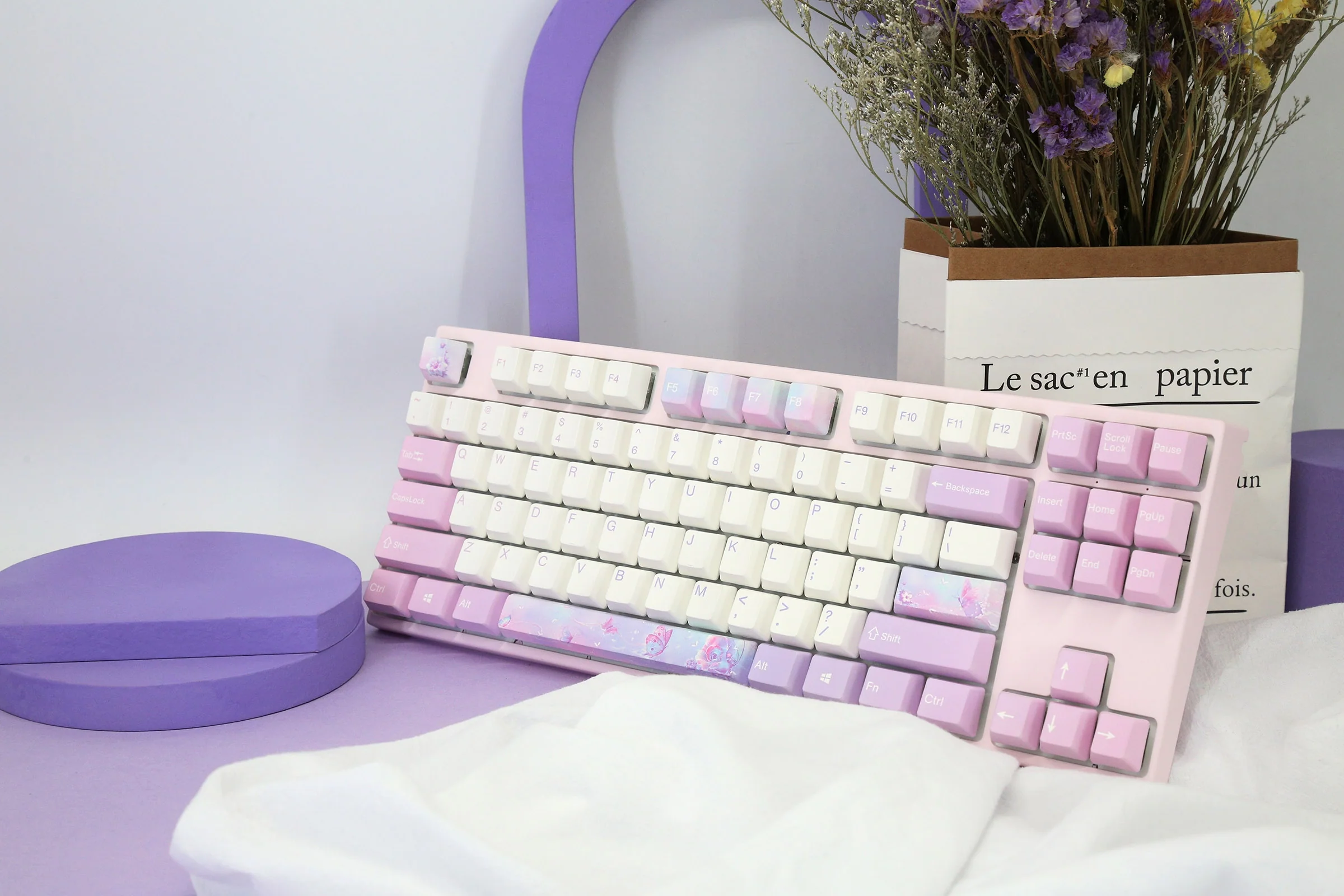 Varmilo VPM87 Dreams on Board White LED EC Keyboard - Image 2