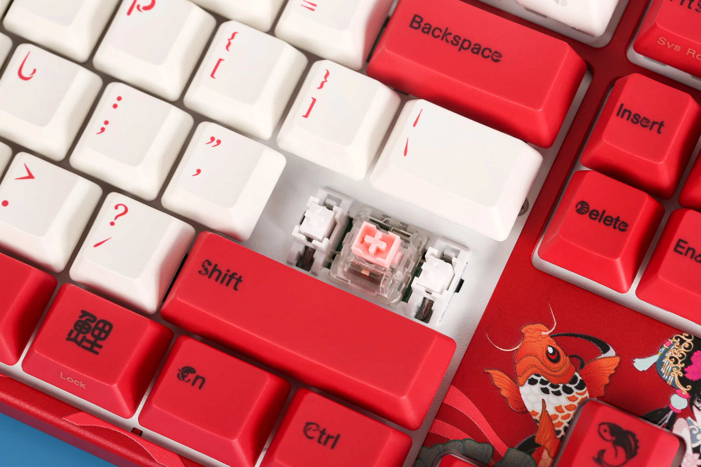 Varmilo VPM87 Koi TKL White LED EC Keyboard - Image 2