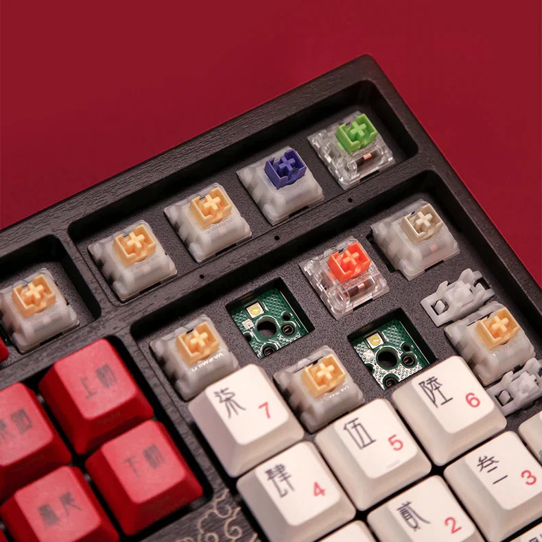 Varmilo VPT108 Beijing Opera Hotswap Wireless RGB Keyboard - Image 5