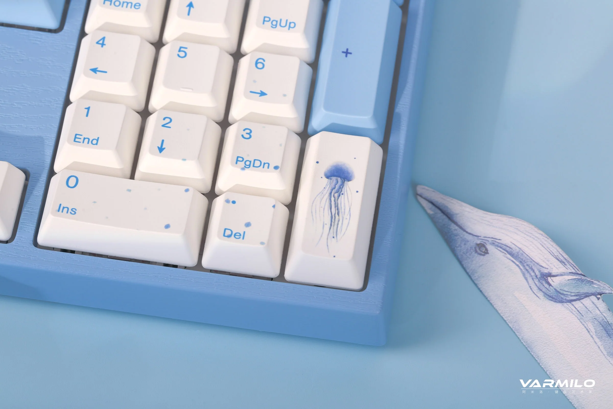 Varmilo VPT108 Sea Melody Hotswap Wireless RGB Keyboard - Image 6