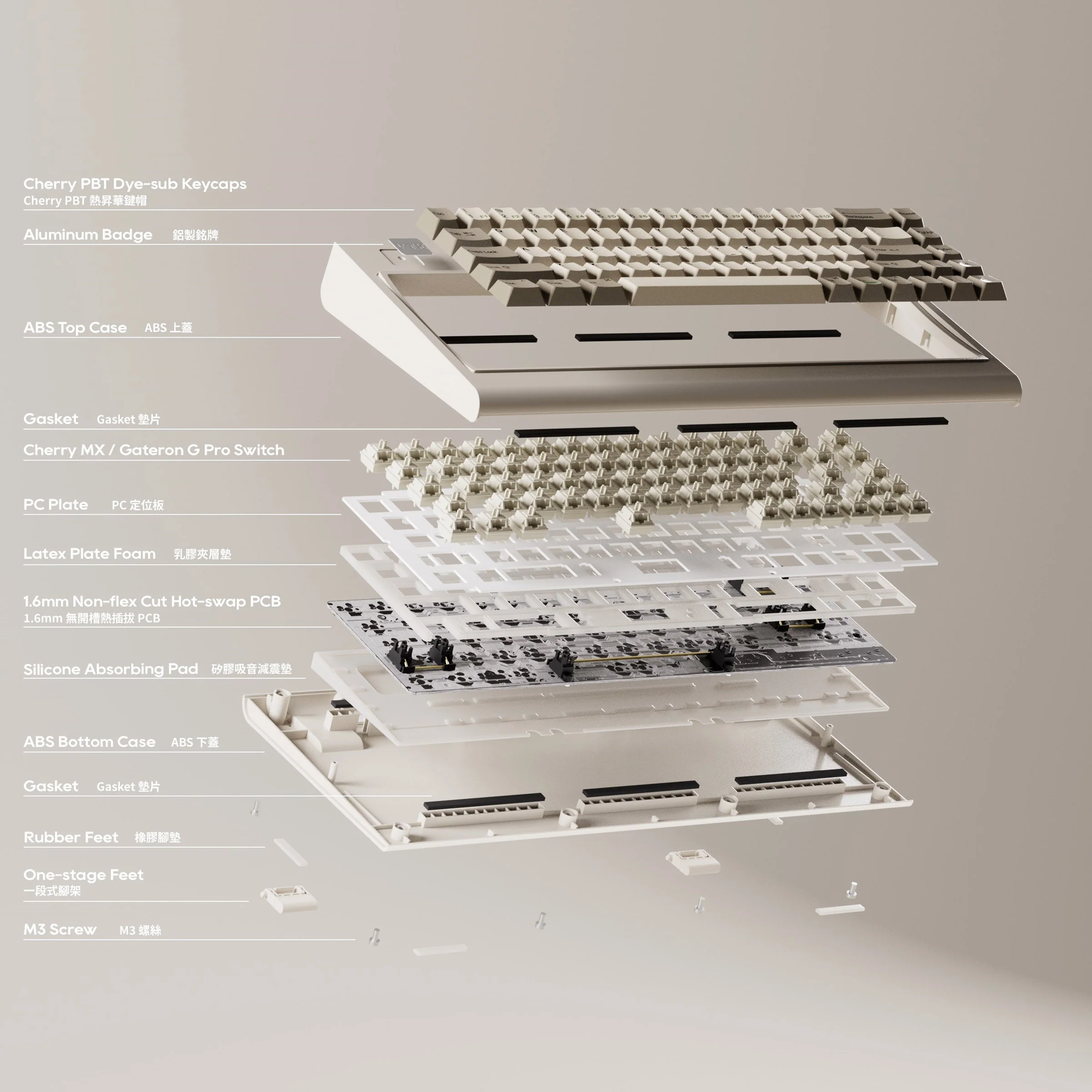 Vortex Model M 65 Wireless Keyboard - Image 2
