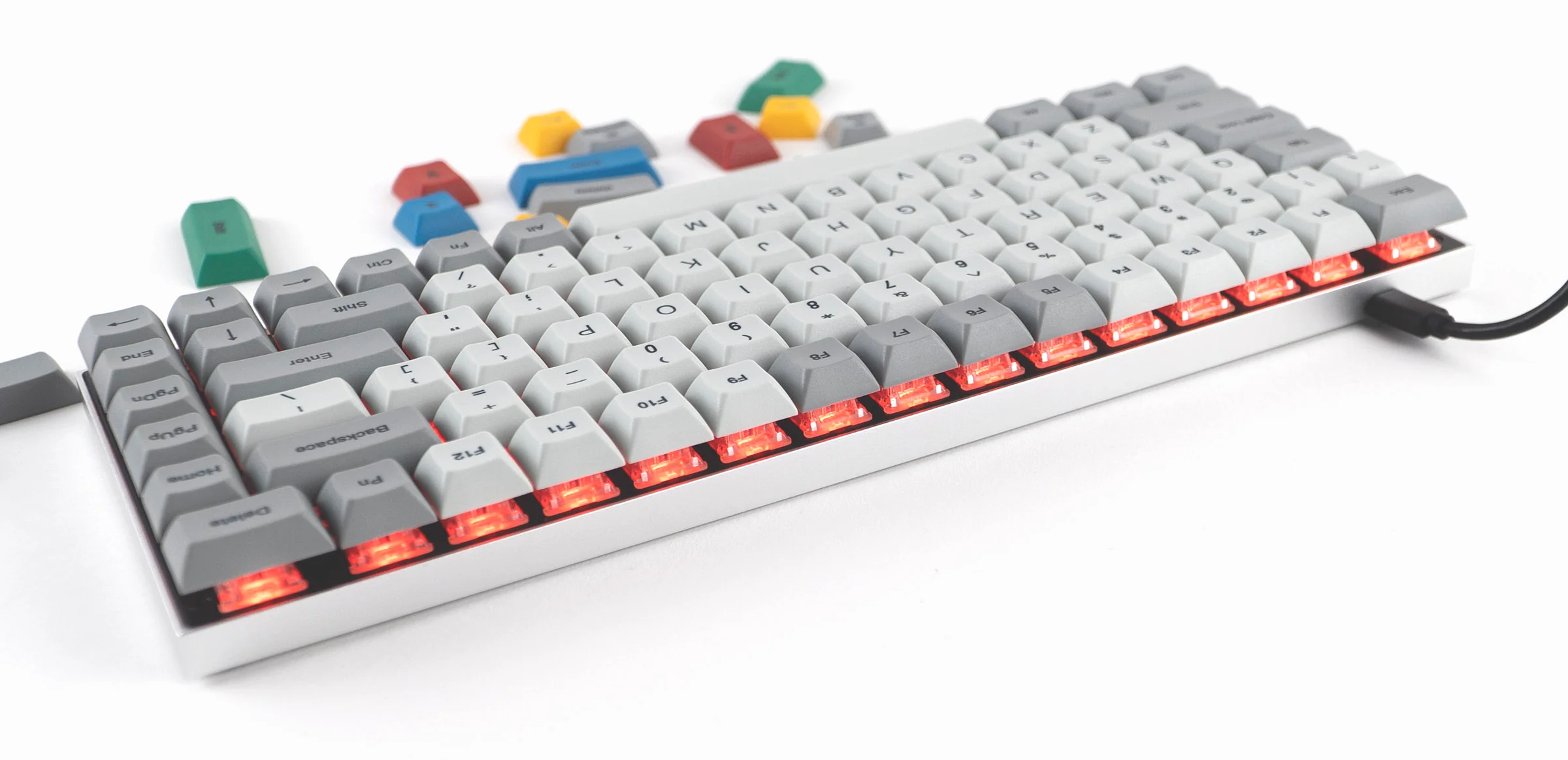 Vortex New Race 3 Type C 75% RGB Dye Sub PBT Aluminum Mechanical Keyboard - Image 8
