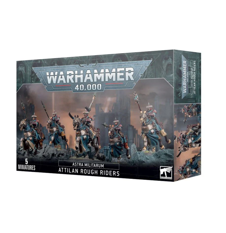 Warhammer 40000 Astra Militarum Attilan Rough Riders - Image 3