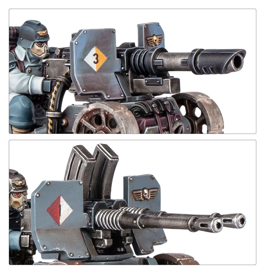 Warhammer 40000 Astra Militarum Krieg Heavy Weapons Squad - Image 3