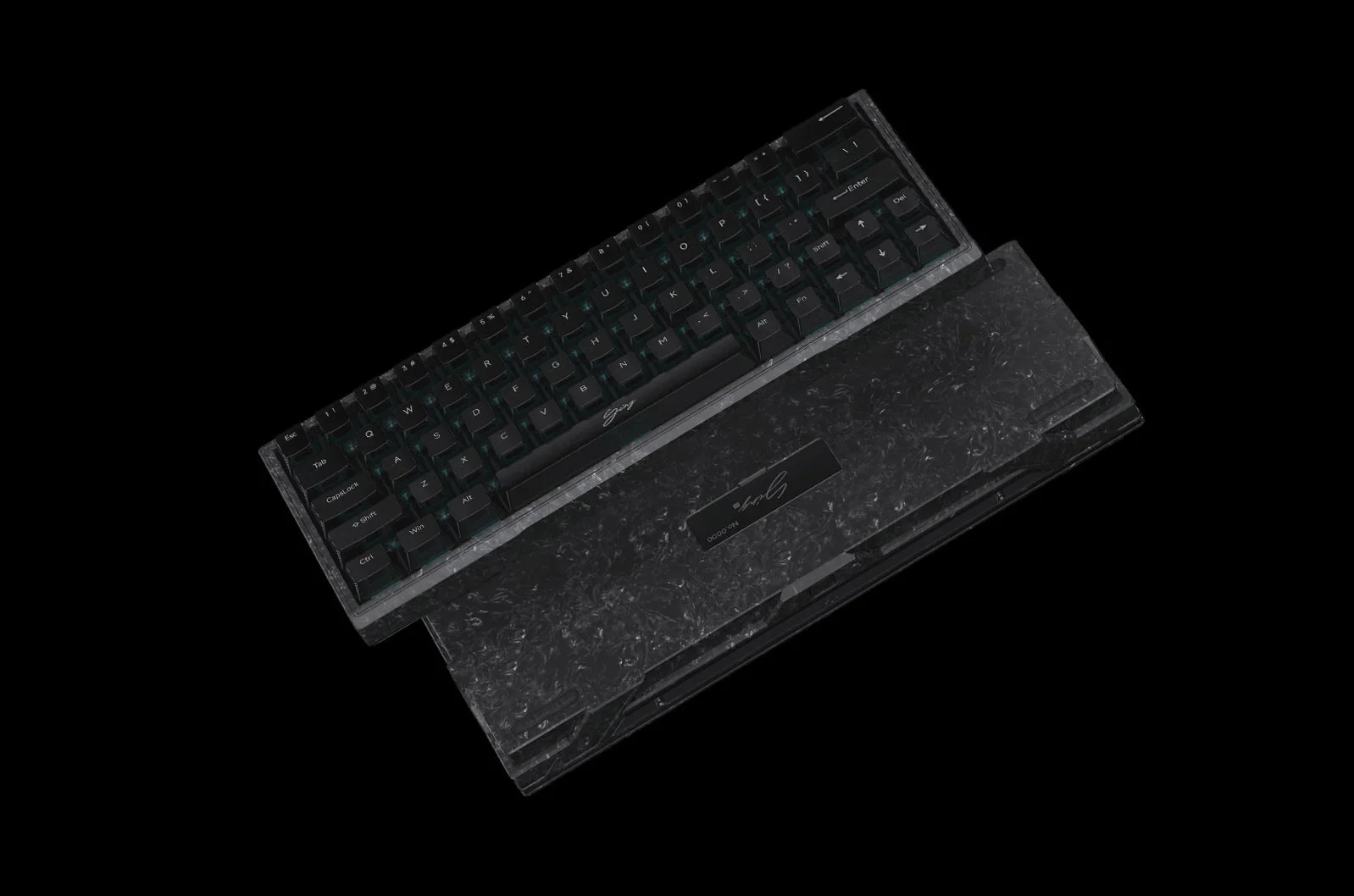WLMOUSE Ying63 HE 8K Forged Carbon Fiber RGB Keyboard - Image 10