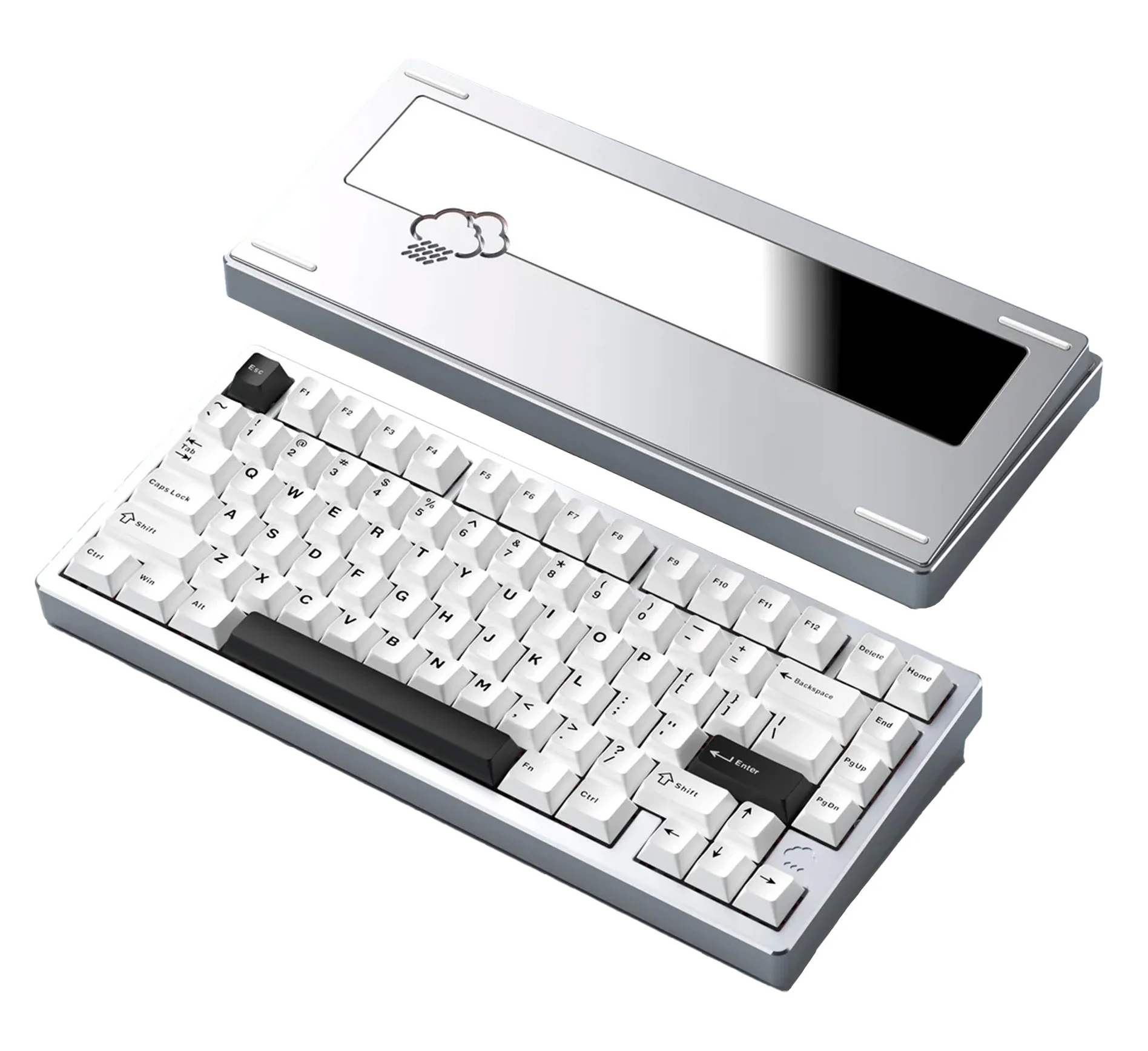 WOBKEY Rainy 75 Lite Aluminum 75% Hotswap Wireless Mechanical Keyboard - Image 2