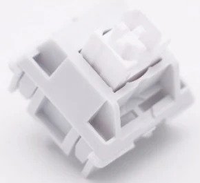 Wuque Studio White Silent 50g Linear PCB Mount Switch